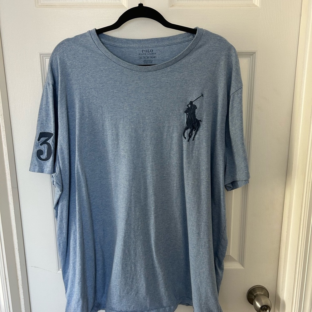 Polo by Ralph Lauren Blue Men's Shirt